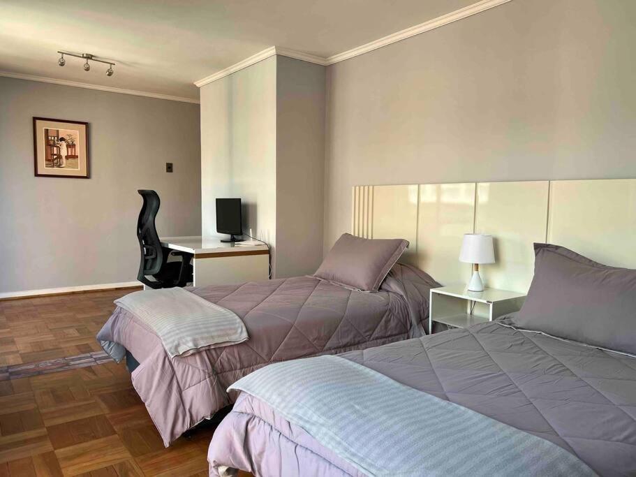 Apartamento En Centro Historico Santiago, Dos Dormitorios Exterior foto